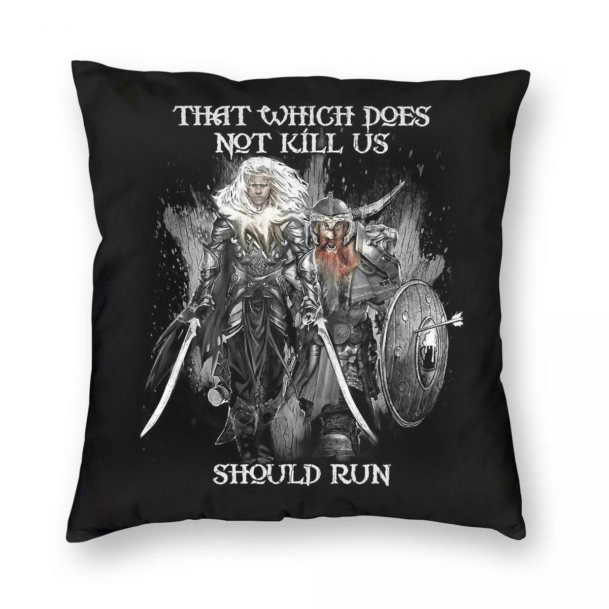 Drizzt DoUrden Bruenor Battlehammer Pillowcase Polyester Linen Velvet Printed Decor Pillow Case Room Cushion Cover Wholesale 30x30cm