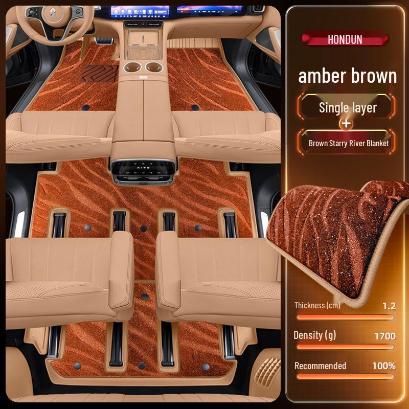 AITO M8 TPE Floor Mats Set for 2025 Huawei Model - Fits 5/6-Seater