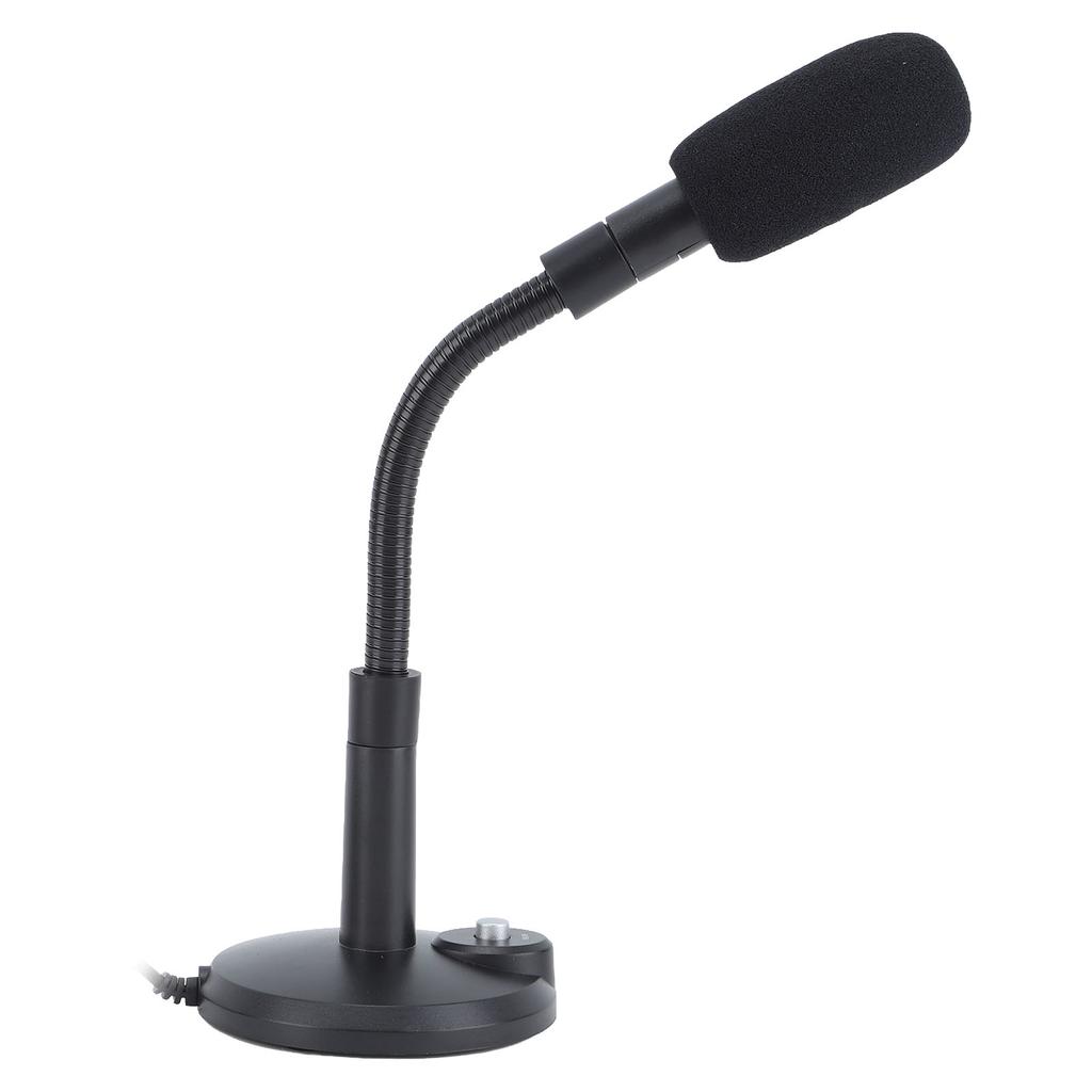 Wired Microphone 360 Degree Directional Pickup High Sensitivity Clear Voice Desktop Computer PC