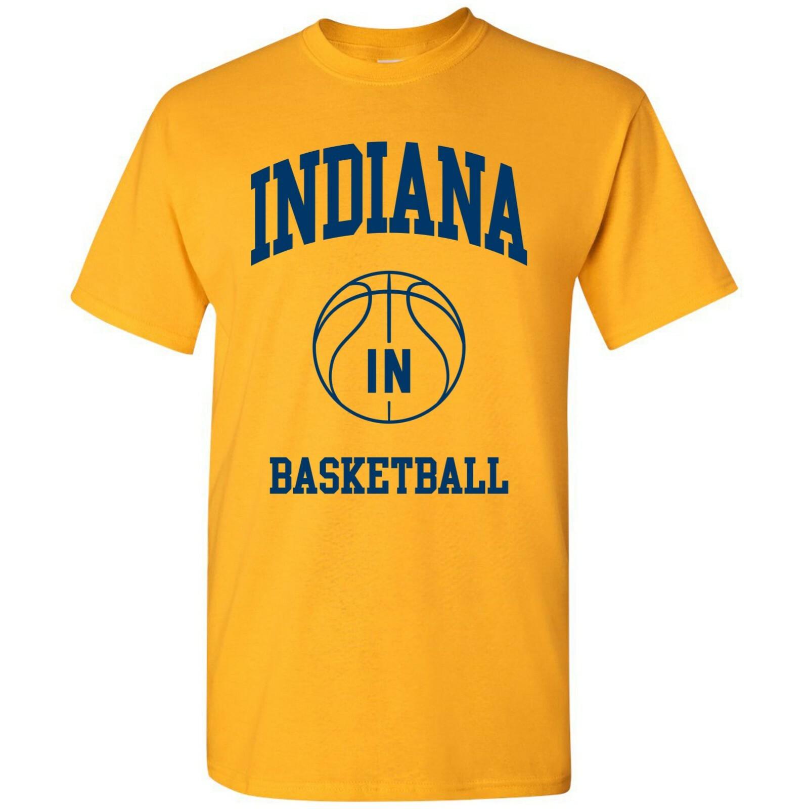 Базовая хлопковая футболка с аркой Indiana Classic Basketball S