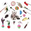 Bell Ball Pet Cat Toys Set Foldable Funny Cat Stick Pet Supplies Cat Tunnel Toys  Pet Entertainment