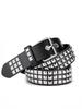 [NAZEA] Studded Belt to Showcase Your Individuality - Men's & Women's - Unisex - Punk, Y2K, Streetwear, American Casual, Jeans, Casual - Black - 115cm