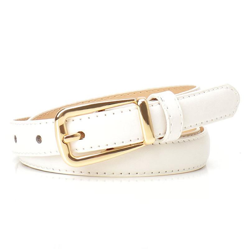 Womens Leopard Print Buckle Belt With Metal Pin Clasp - Fashionable Waistband Jeans Casual Office Wear