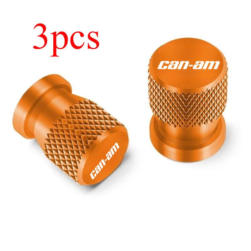 for Bombardier Can-Am Canam Can Am Spyder Series Accessories Motorcycle Tire Valve Air Port Stem Cover Cap Plug CNC