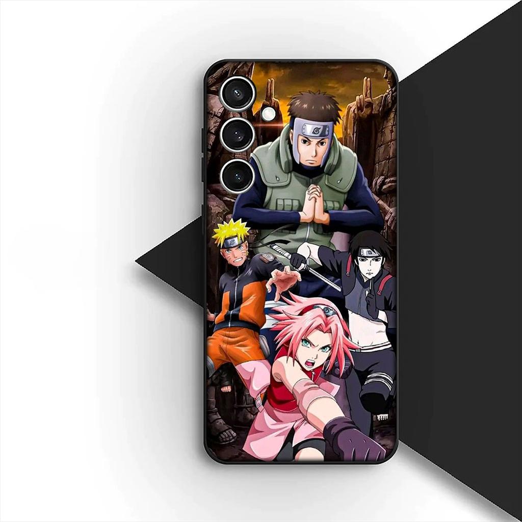 For Samsung Galaxy S20 S22 S21 FE Ultra Plus A07 A17 A15 A16 A25 A57 A37 Phone Cover Soft Case Narutos Itachi Uchiha Sasuke
