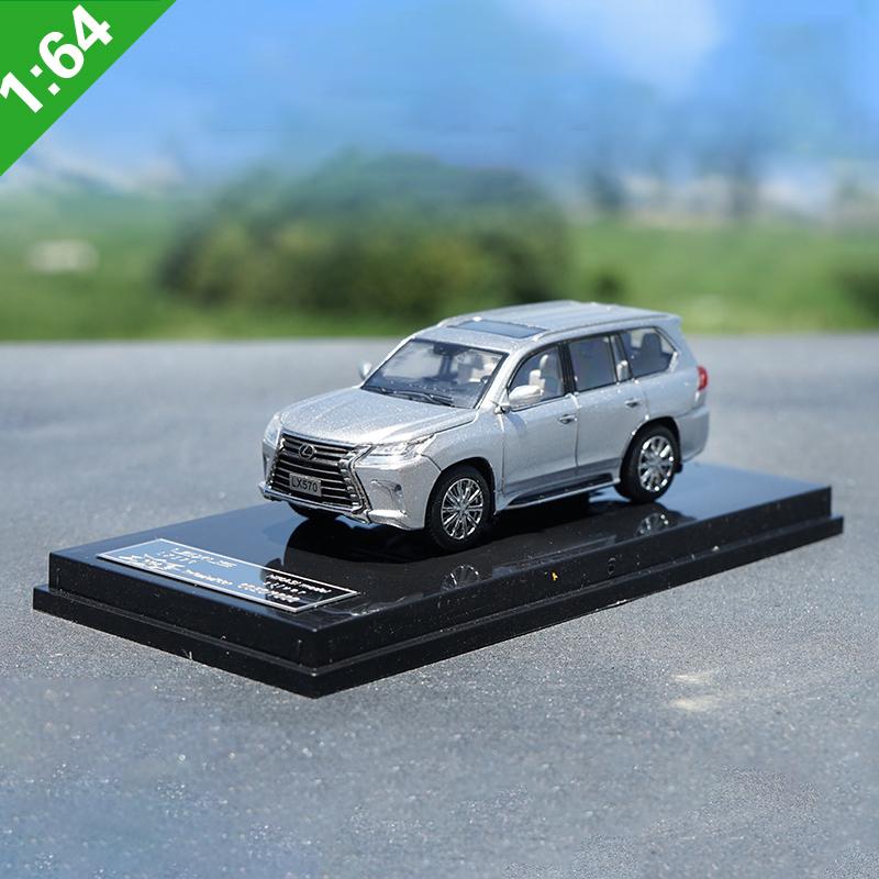 

HIKASI 1:64 LX570 SUV Alloy Car Diecasts & Toy Vehicles Car Model Miniature Scale Model Car For Children серебряный