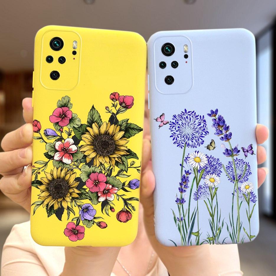 Für Xiaomi Redmi Note 10 Hülle Note 10S Weiches Silikon Stilvolle Bemalte Abdeckung Für Xiaomi Redmi Note 10 Pro Max Note10 S Handyhüllen