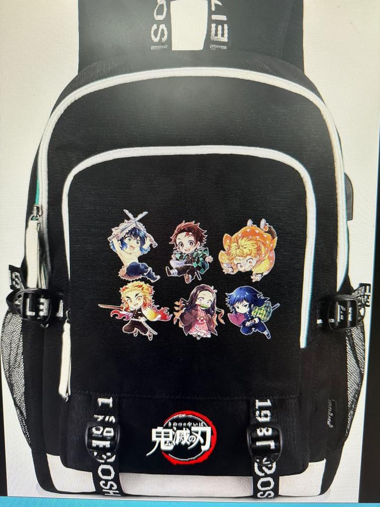 Backpack, Various Styles, Cartoon Heat Transfer, Digital Printing, Backpack, Large-Capacity Student Schoolbag