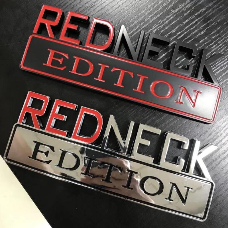 

Наклейка Je + ep Wrangler Traitor, красная шея, значок на хвосте автомобиля чёрный