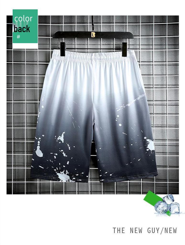 2021 Summer Men's Loose Fit Hooded Short Sleeve Sport Set