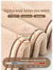 High-Waisted Slim Fit Women's Plush Leggings - Warm Thick Cotton Trousers for Autumn/Winter 2024