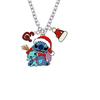 Cross-border New Christmas Pendant Cartoon Star Baby Stitch Necklace Anime Peripheral