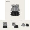 Girl Baby Summer Dress Set With Soft Fabric And Bow For Toddler Girls