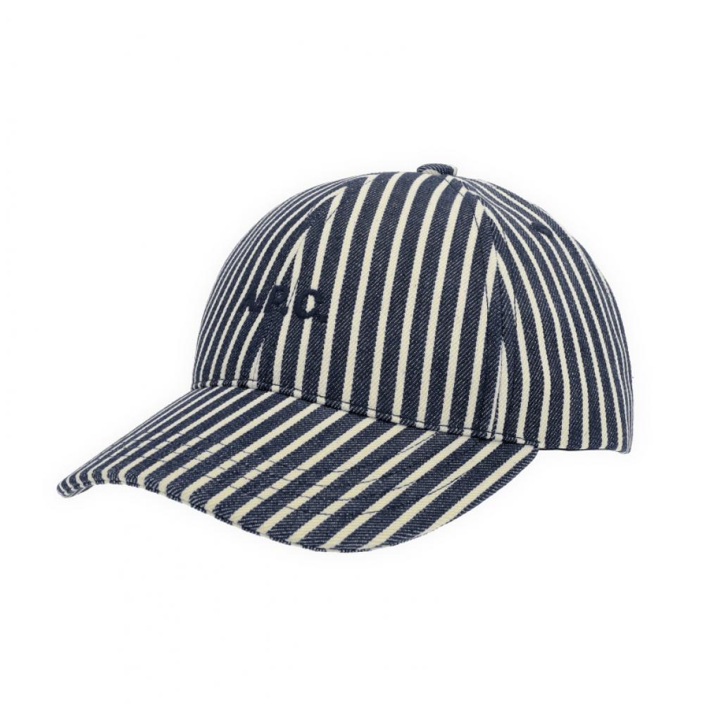 Apc Charlie Kappe M24069 Ima Dunkelblau Weiß