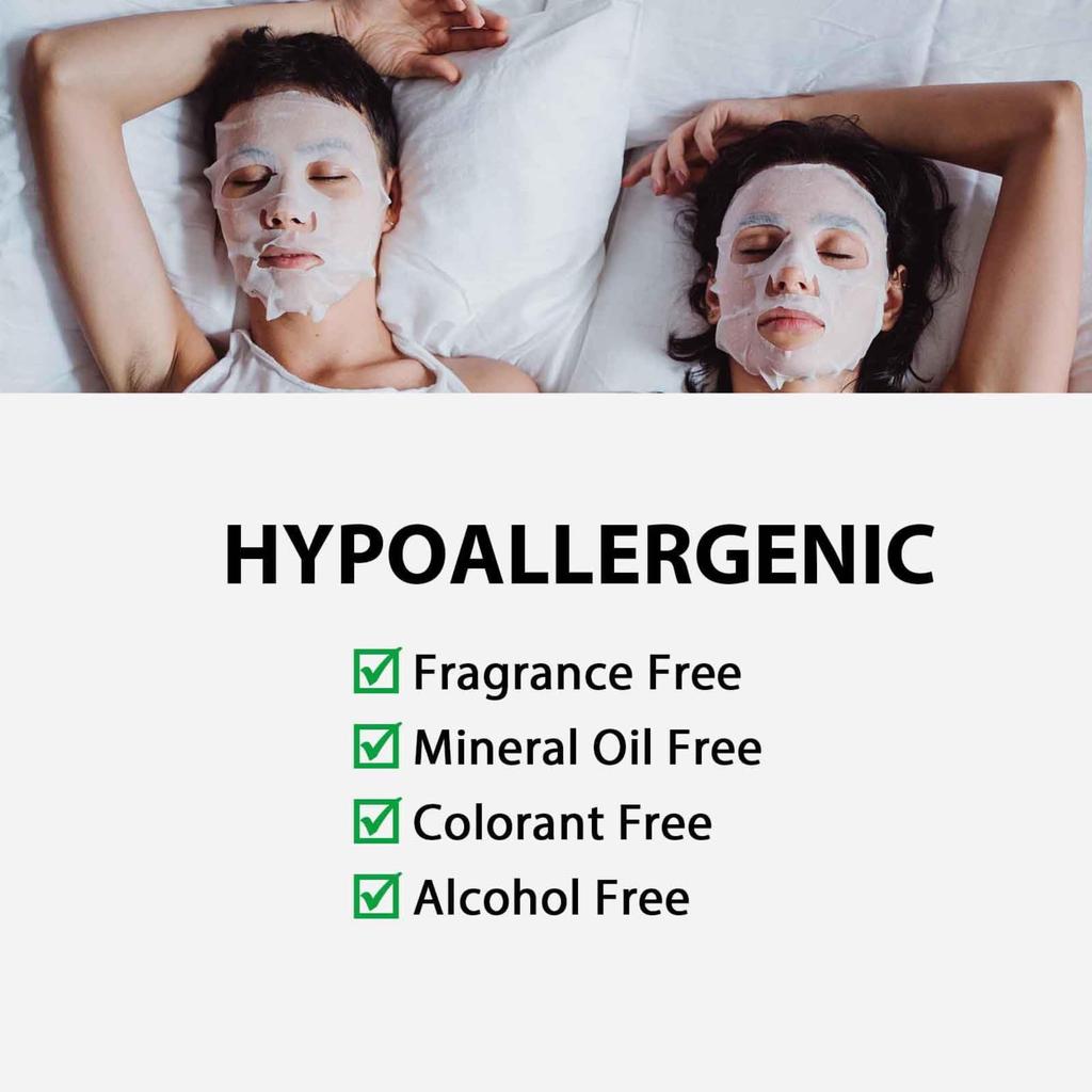 LULULUN LULULUN Pure Pink Masque Visage Hydratant 36 pièces (Type équilibré)