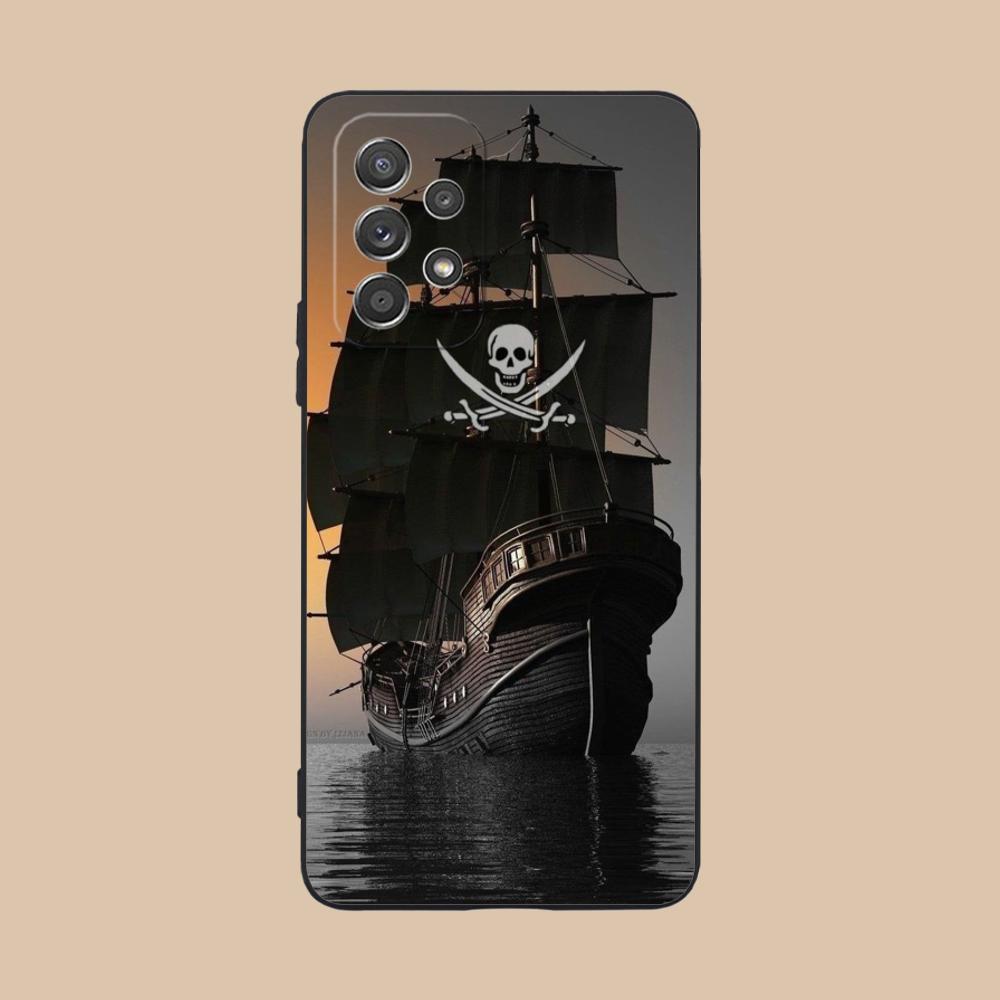 Pirate Corsair Mobile Phone Case for Samsung Galaxy M55 54 42 35 34 33 32 23 22 15 14 13 12 F55 5G Colorful Cover Luxury Pretty