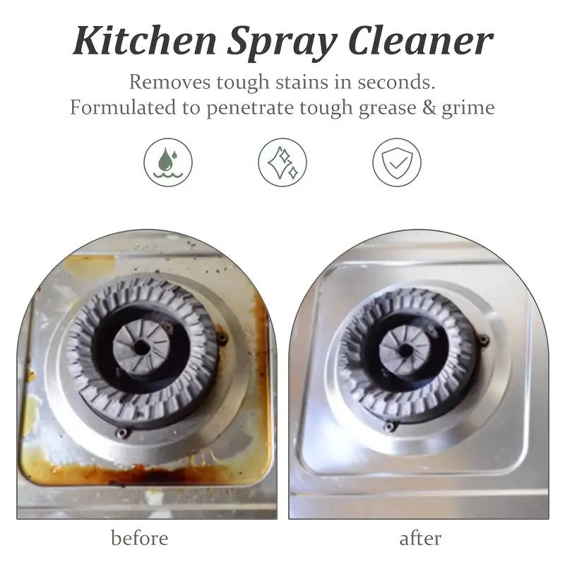 Multifunktionales Metallreinigungsspray - Mehrzweck-Küchenentfetter und Fettlöser für Autos, Motorräder, Wohnmobile