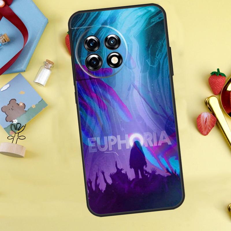 American TV Series Euphoria Cover For OnePlus 8T 10T 13 13R 12 12R 11 10 Pro OnePlus Nord CE 4 2 3 Lite N30 N20 N10 Case