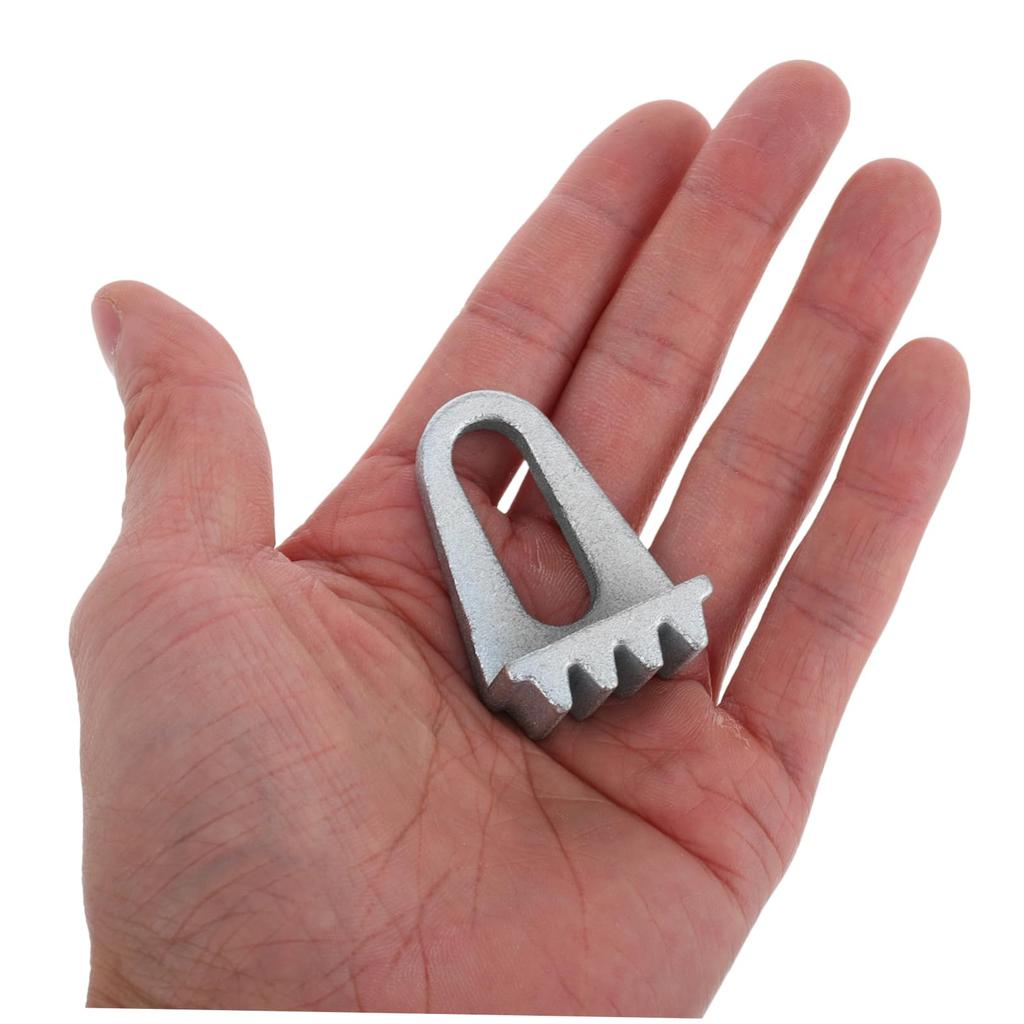 HEALEEP Flywheel Fixture Flywheel Retainer Flywheel Lock Flywheel Swivel Tool Flywheel Holder Tool Engine Flywheel Tool Silver Metal