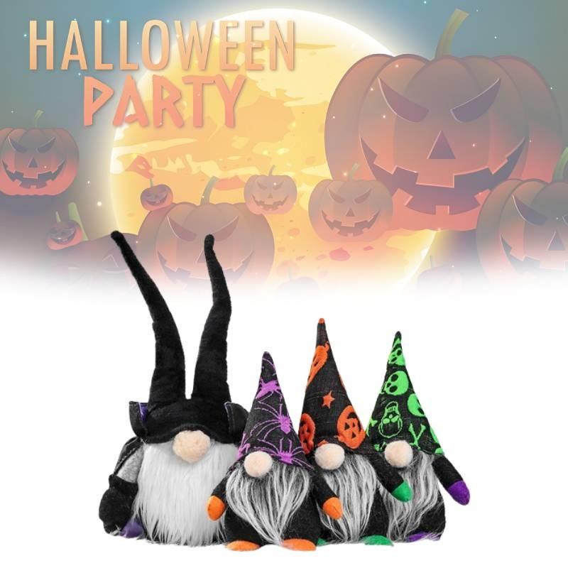 Ny Halloween No-face Dock Fönsterdisplay Dekoration För Festliga Party Scener 21cm 32cm