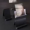 Minimalist Aluminum Business Card Holder & Stand