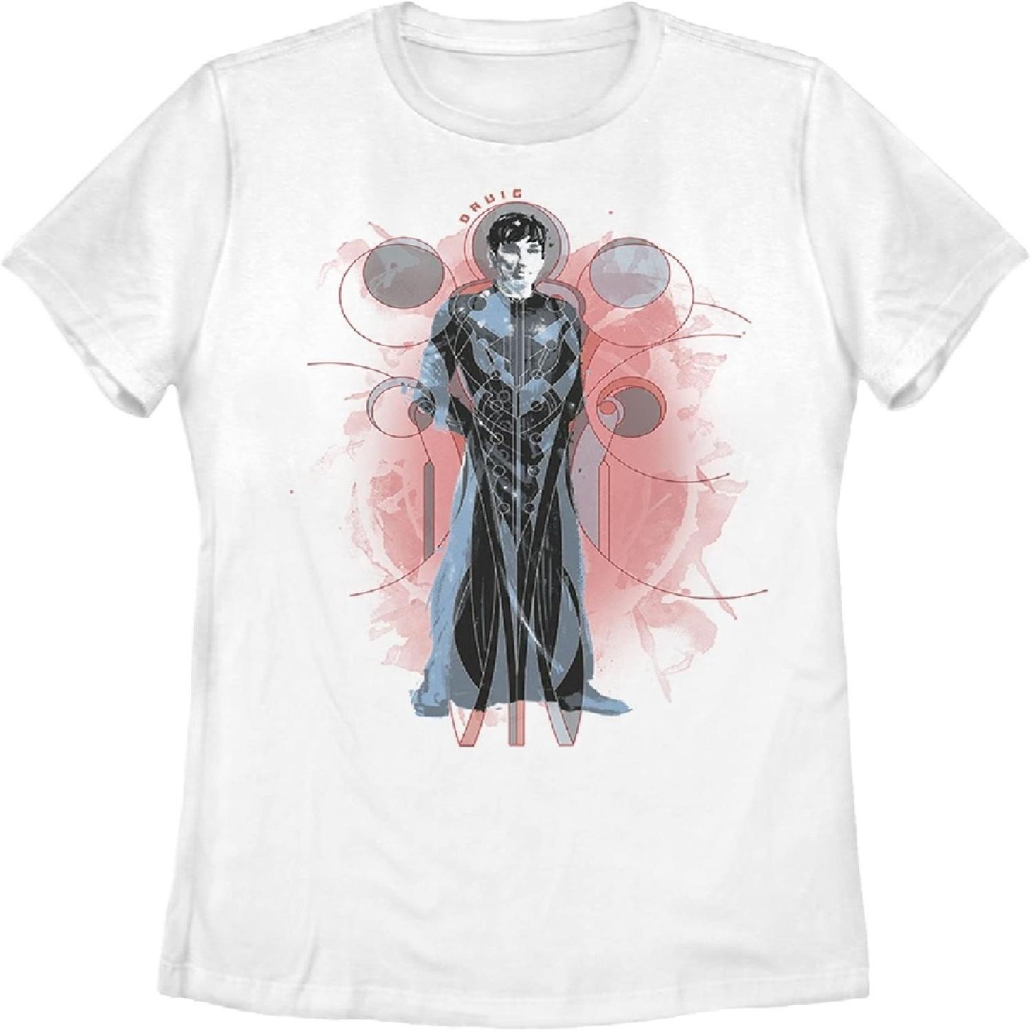 Fifth Sun Women s Marvel Eternals Druig Sketch T-Shirt XXXXXL белый