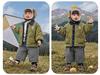 Kaka Panda Kids' Winter Fleece Jacket - Boys' and Girls' Warm Cotton Coat
