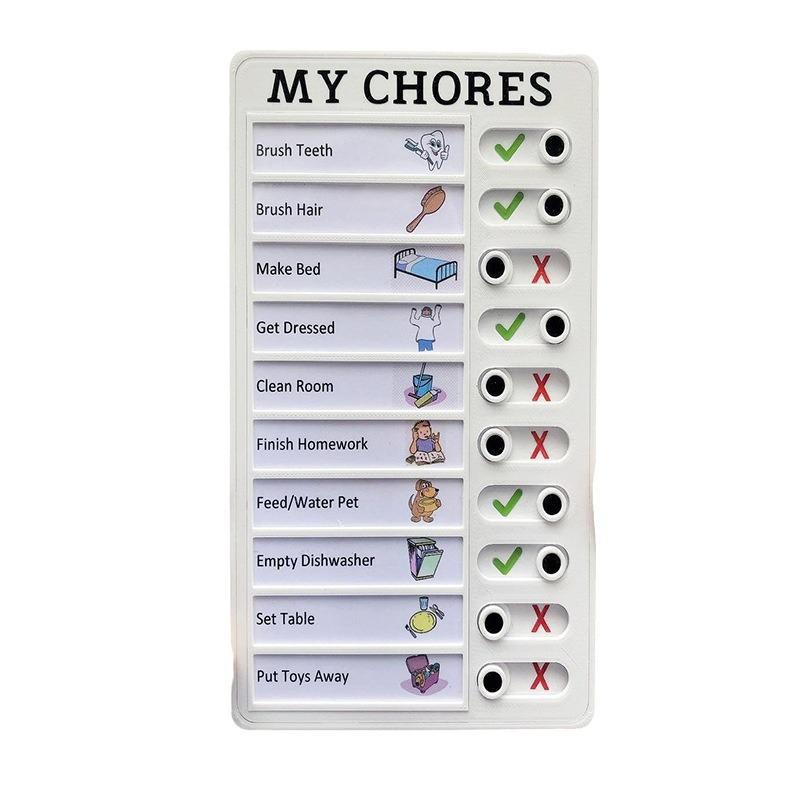 

Self-discipline Check-in Magic Tool - Sign-in Card Growth Plan Task List Plastic Self-discipline Sign-in Card As A Substitute білий