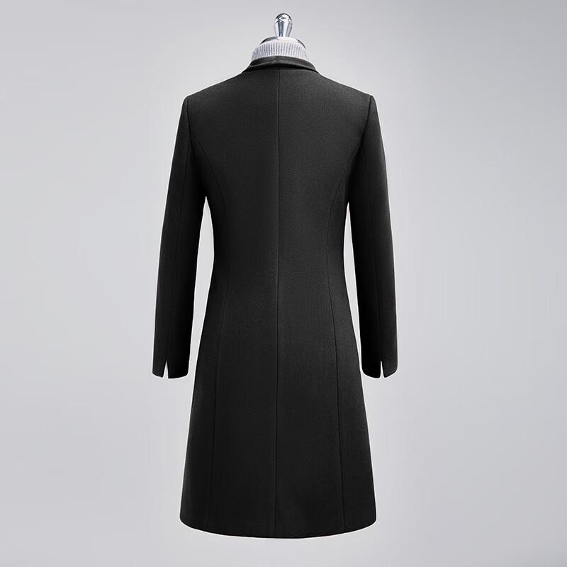 Teloroman Women's French Style Padded Wool Blend Coat