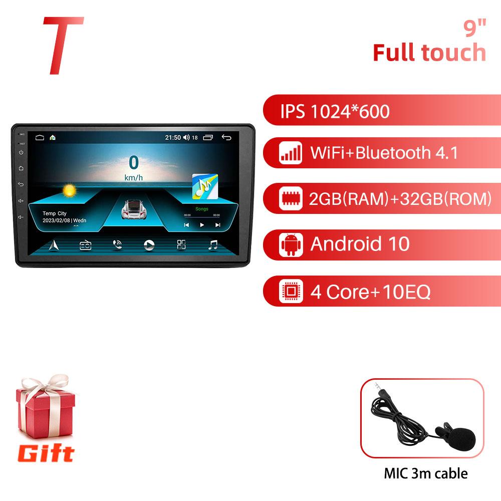 2 Din CarPlay Multimedia for Citroen C2 C3 2001-2010 Android Stereo Car Radio GPS Navigation Player Head Unit Autoradio BT WIFI