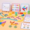 Kids' Creative Tangram Puzzle: Educational Logic and Building Blocks for Early Learning