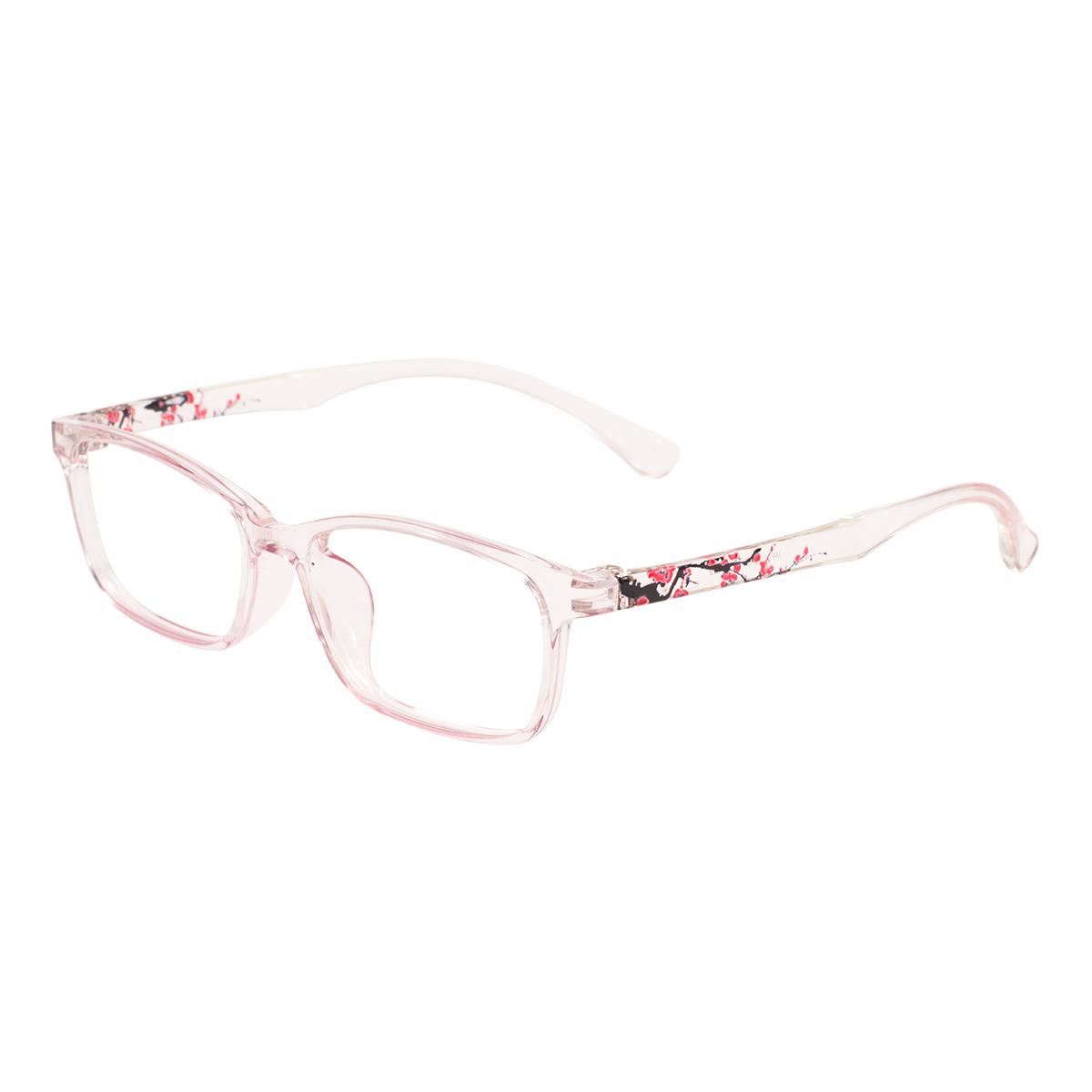 

Модні TR90 Легкі Чоловічі та Жіночі Чорні Прозорі Окуляри Прямокутні Пластикові Оправи Для Рецептурних Оптичних Лінз