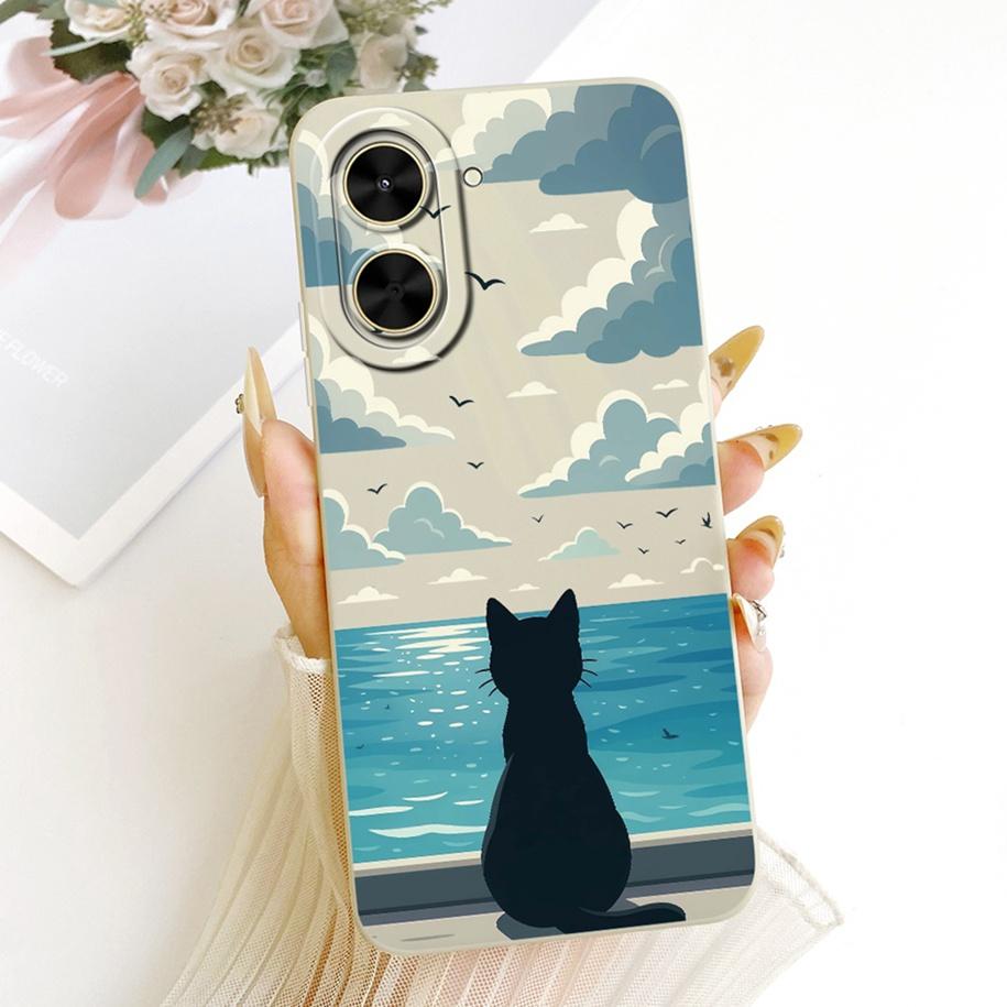 For Xiaomi Poco C71 Case Redmi A5 4G Cover 6.88" Cute Cat Duck Rabbit Anime Soft Silicone Shockproof Bumper On Redmi A5 NFC Capa