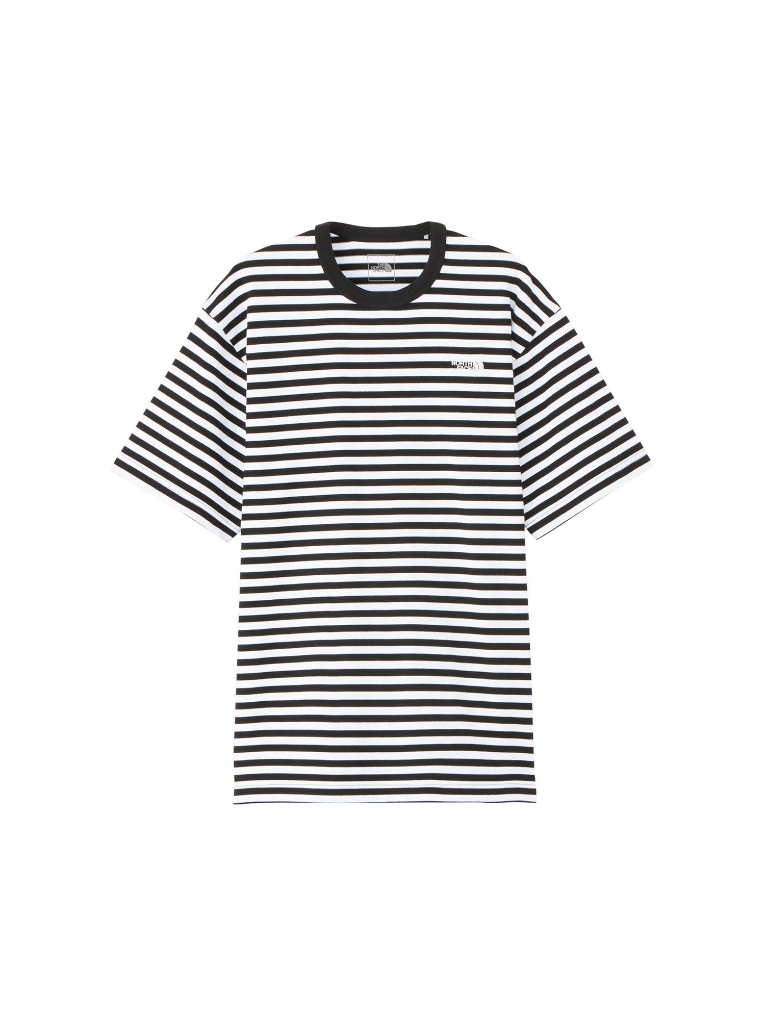 

Футболка North Multi Border XL [The Face] S/S Черный/Белый