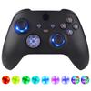 eXtremeRate Multicolor Illuminated Thumbstick Set with and ABXY Buttons for Xbox Series DTF V2 LED Kit for Xbox Core Controller Model 1914 Controller