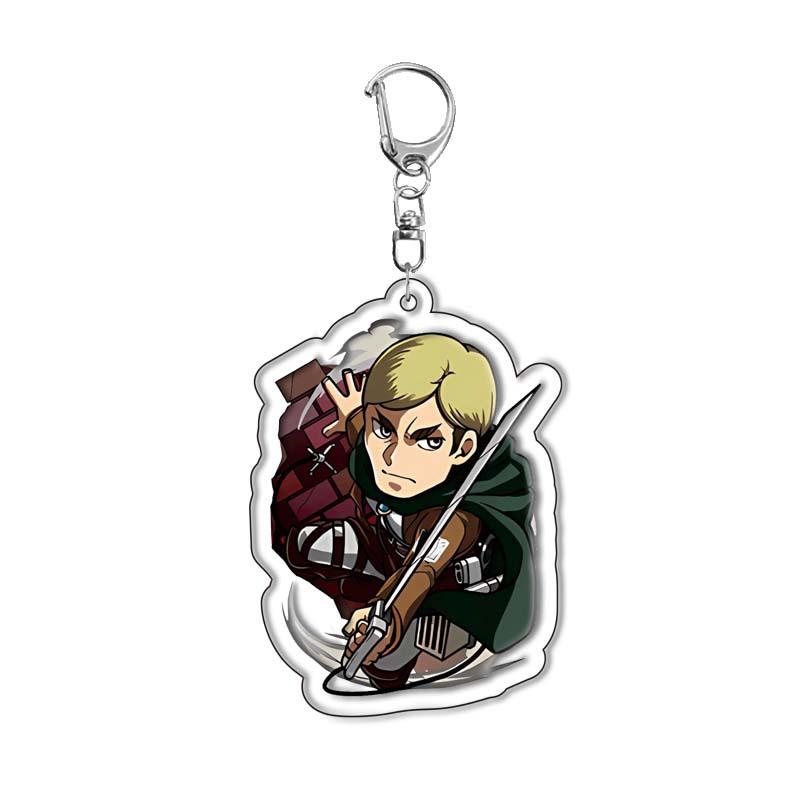 

Attack on Titan Freedom Wings Giant Acrylic Key Ring Pendant Animation Merchandise Ready to Ship High Quality Premium Grade 55mm