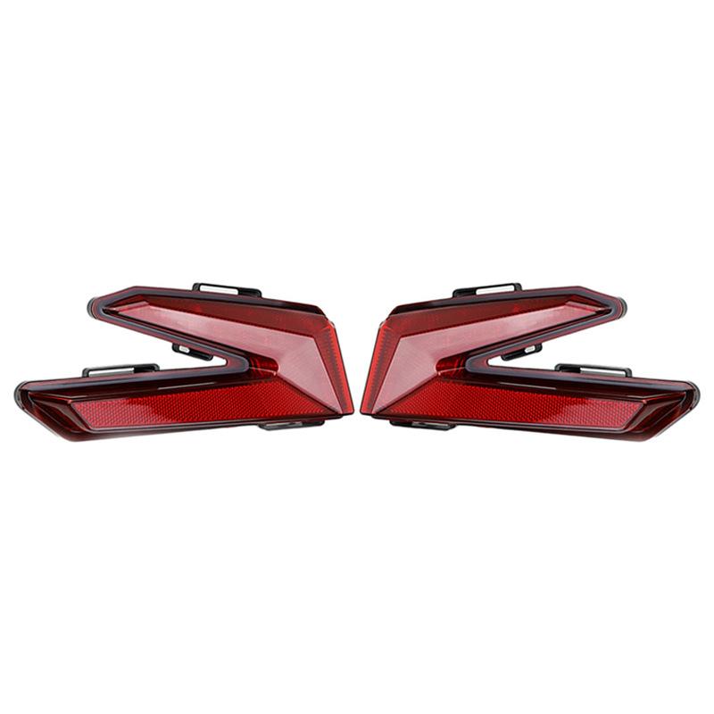 

LED Tail Lights For Can-Am Maverick X3 XDS XRS 2017 2018 ATV UTV Rear Taillight Brake Lamps красный