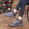 Autumn pedal thick-soled fluffy shoes, piled and thickened non-slip short boots, casual warm cotton shoes