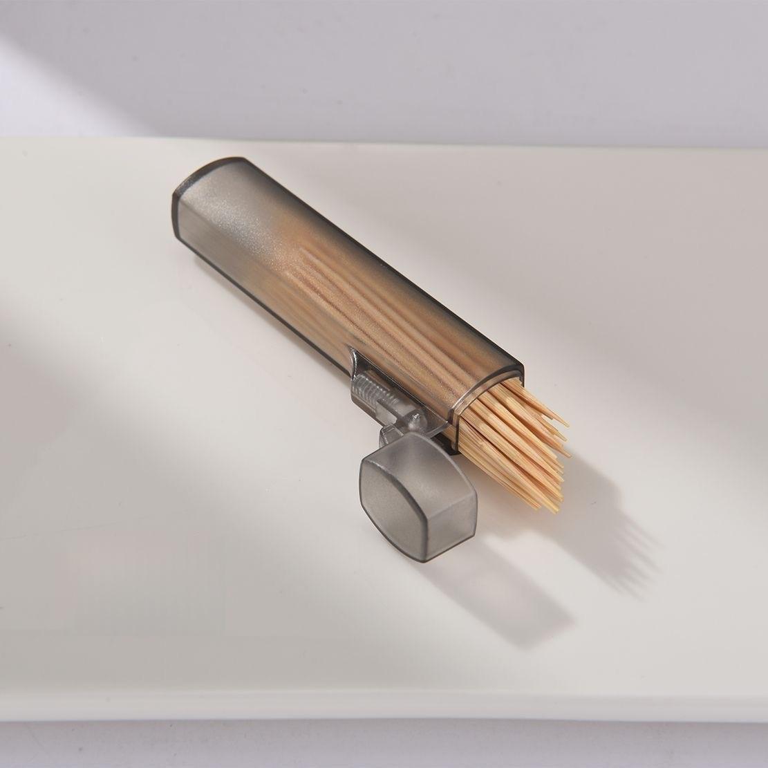 1pc/3pcs Portable Toothpick Case for Travel