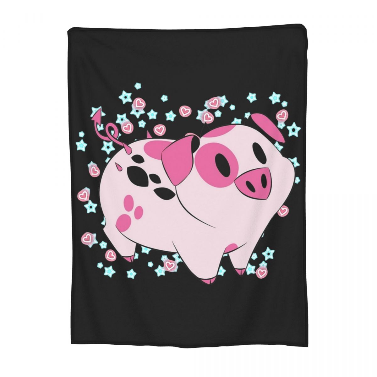 Fat Nuggets Hazbined Hoteled Blanket Velvet Winter Breathable Ultra-Soft Throw Blankets for Sofa Bedroom Bedspread Size: 75*100cm, Weight: 230 GSM