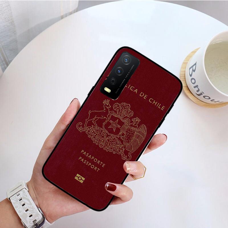 Morocco Passport Phone Case for VIVO Y31 Y21S Y21 Y15S Y53S Y11S Y12 V21 V21E Y20 Y70 1907 V17Neo Y21S Y33S Y72
