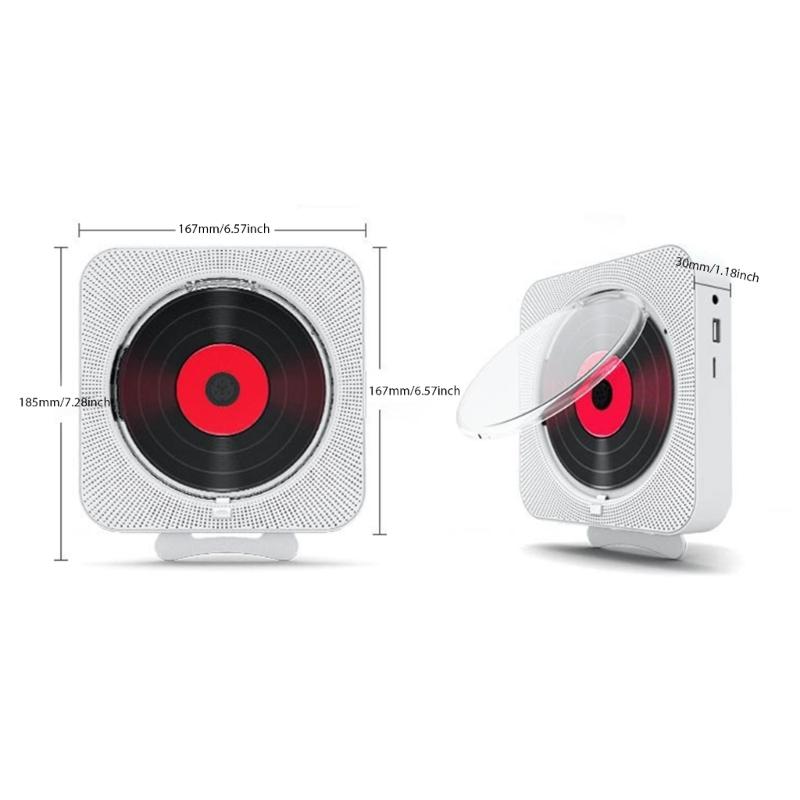Bluetooth-compatible CDs Player Wireless Connection Studio Grade Quality 20 Hour Playback Light Weight Design
