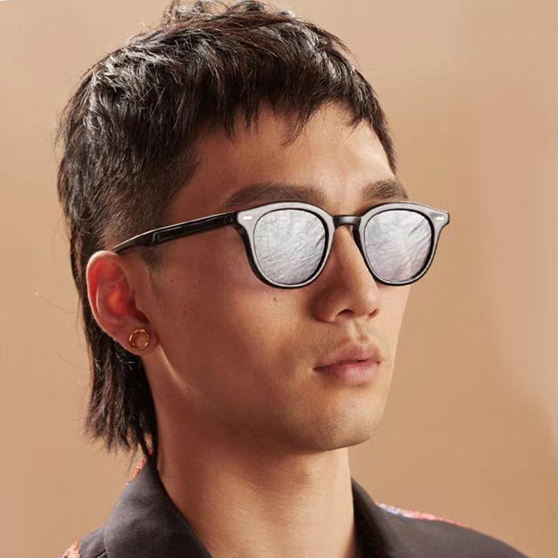 Retro Circular Sunglasses   Men Women Vintage Small Round Sun Glasses UV400 Goggles Shades
