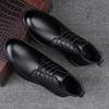 Horký Výprodej Pánské Boty z Pravé Kůže Vysoké Business Kozačky Nová Móda Business Kotníkové Boty Šněrovací Pánské Zimní Teplé Sněhové Boty
