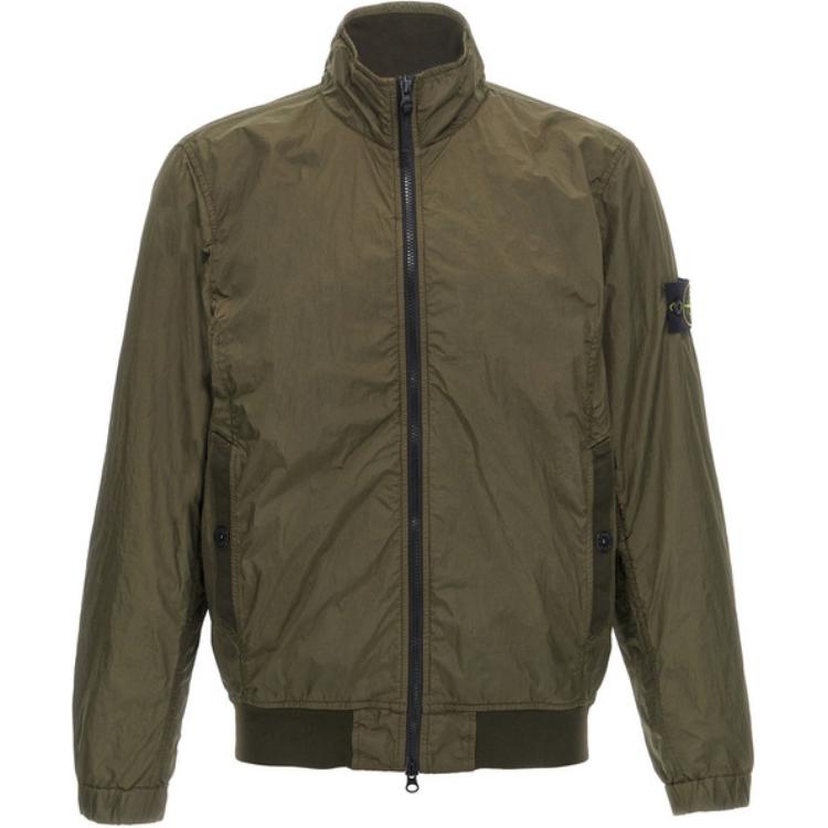 Stone Island SS25 Badge Stand Collar