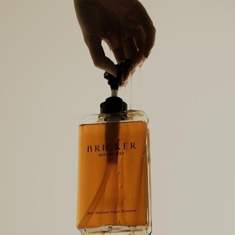 ELIMERE Bricker Brewed Beer, Brewer s Yeast, Castor Oil, Anti-Hair Loss Shampoo 500ml 1 beer yeast anti-hair loss shampoo