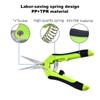 1PCS Bud Trimming Scissors Professional Stainless Steel Gardening Hand Pruners Micro-Tip Pruning Snips with Straight Blades for Herb Plants Flowers