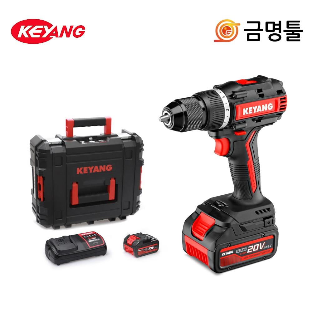 

Gyeyang DD20BLA 70C Зарядная дрель 20 В 5,0 Ач, 2 упаковки, двигатель BL, максимальный крутящий момент 70 Нм, коробка для ключей