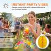 50Pcs Colorful Paper Cocktail Picks Mini Cocktail Drink Umbrellas  Party Decorations