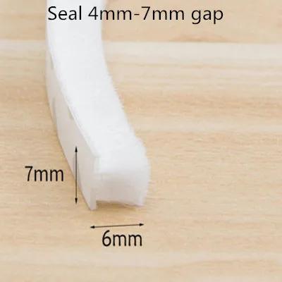 

20/10/5Meters Brush Strip Self Adhesive Door Window Sealing Strip Home Door Window Sound Insulation Wind-proof Strip Gasket 5M